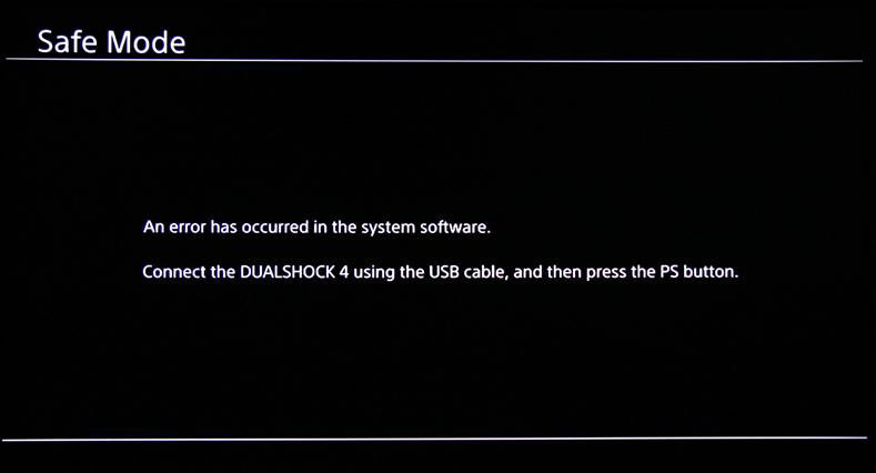 نصب سیستم عامل پلی استیشن پس از تعویض هارد دیسک PS4